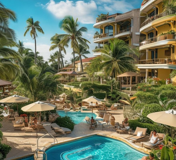 度假型酒店,高端设施与便捷交通,打造理想度假体验