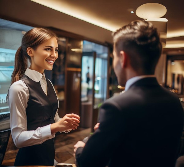 酒店前台现场预订服务，让客户体验更优质